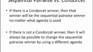 Math for Liberal Studies Sequential Pairwise Voting [upl. by Anitnas]