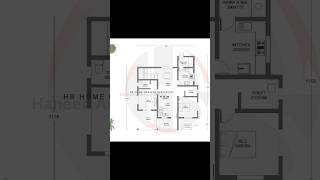 1270 sqft House floor plans [upl. by Yrrep474]