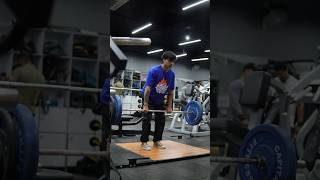 Improving Deadlift form 80kg  deadlift backday fitnessjourney youtubeshorts shortsviral [upl. by Okkin154]