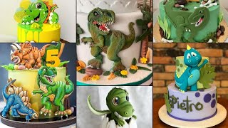 Dinosaur Theme Cake  Dino Cake Designs For Kids Birthday Party 🦖 [upl. by Island217]