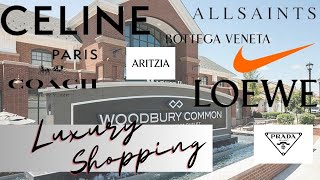 LUXURY SHOPPING  WOODBURY COMMON PREMIUM OUTLETS  UPSTATE NY [upl. by Neersan]