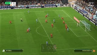 Randers Fc vs Nordsjaelland  Superligaen  Jornada 13 Gameplay [upl. by Fosdick]