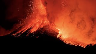 LIVE Etna nuova eruzione E il sesto parossismo in 8 giorni diretta video [upl. by Jeraldine705]