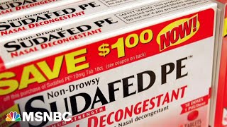 Common overthecounter decongestant does not work FDA panel says [upl. by Gad]