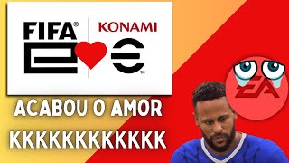 AGORA LASCOU FIFA ANUNCIA PARCERIA COM A KONAMI EFOOTBALL  SERÁ QUE AGORA VAI [upl. by Cohdwell]