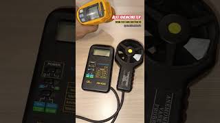 Alat Anemometer untuk Test Suhu dan Flow AC anemometer machine airconditioning shorts [upl. by Siravart]