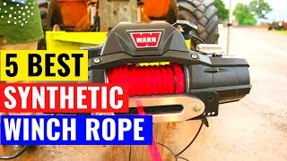 Best Synthetic Winch Rope In 2023 Top 5 Synthetic Winch Ropes Review [upl. by Asinet]