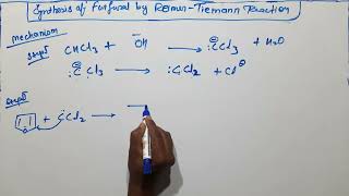 Synthesis of furfural by Reimer Tiemann reaction [upl. by Emerald919]