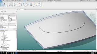 23043  Custom Profiled Mullion and Sweep On Curved Surface in Revit [upl. by Nodnar]