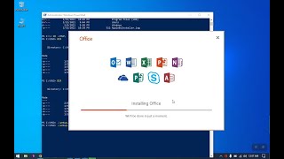 Download and Install Office 20192021O365 Apps with Office Deployment Tool ODT via PowerShellCMD [upl. by Ralyt]