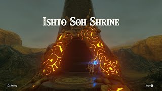 Zelda BOTW  73120 Ishto Soh Shrine Lake Tower Region [upl. by Eudora]