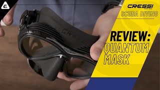 Cressi Mask Review  Quantum Scuba Diving Mask [upl. by Nafis]