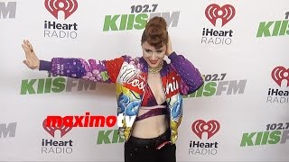 Kiesza  KIIS FMs Jingle Ball 2014  Red Carpet [upl. by Nwotna]