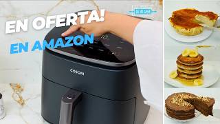 🍰 3 Postres Saludables en tu Freidora de Aire  😱 OFERTAS AMAZON [upl. by Kus]