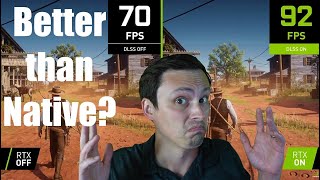 Red Dead Redemption 2 DLSS Settings 1440p benchmarks comparisons first impressions [upl. by Livy615]