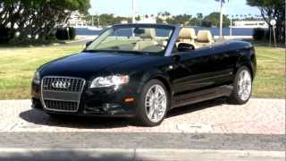 2009 Audi A4 SLine Special Edition Cabriolet Brilliant Black A2793 [upl. by Nightingale]