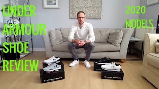 UNDER ARMOUR GOLF SHOE REVIEW  2020 [upl. by Jovi711]