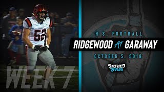 HS Football  Ridgewood at Garaway 10518 [upl. by Thar]