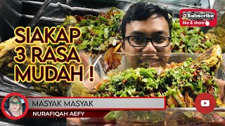 Air Tangan Lelaki  Siakap 3 Rasa Kaw Kaw  Pasti Sedap [upl. by Yriek854]