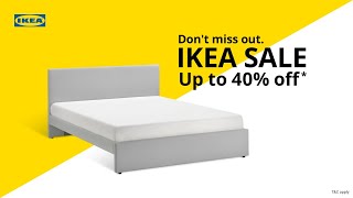 Incredible prices with the IKEA Sale  Up to 40 off [upl. by Alveta426]