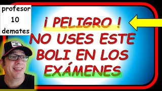 ⚠️ PELIGRO No uses este boli en los EXÁMENES 2022 [upl. by Marino]