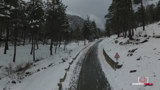 Nevada en Grazalema a vista de Drone 2017 [upl. by Enylecoj286]