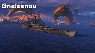 World of Warships Legends Gneisenau [upl. by Keligot]