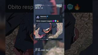 Obito respect nagato👿🥶🔥naruto obito uchiha shorts ytshorts trending [upl. by Ime]