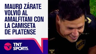 ¡LA VUELTA de MAURO ZÁRATE El ex jugador de VÉLEZ volvió al AMALFITANI con la camiseta de PLATENSE [upl. by Kitarp756]