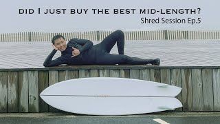 Did I just buy the BEST MIDLENGTH SURFBOARD  Shred Session Ep5 [upl. by Bink852]