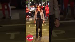 Mariska Hargitay Returns To quotLaw And Order SVUquot Set In West Village For Season 26 Filming [upl. by Mchale]