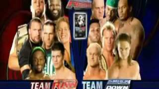 WWE Bragging Rights 2009 Equipo Smackdown vs Equipo Raw [upl. by Draned]