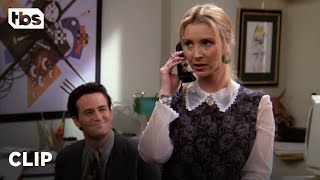 Friends Phoebe Becomes Chandlers Temp Secretary Season 1 Clip  TBS [upl. by Jennette]