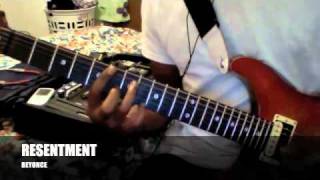 RESENTMENT  BEYONCE GUITAR COVER [upl. by Rebm34]