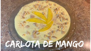 Postre sin horno fácil y rapidoCarlota de mango🥭 [upl. by Atteoj86]