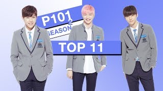 Produce 101 Season 2  EP 11 Final Official Ranking  TOP 11 [upl. by Monique]