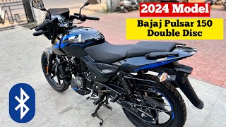 2024 Model Bajaj Pulsar 150 Split Seat Double Disc Brake Top amp Variant  On Road Price amp Review [upl. by Nnyroc]