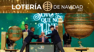 LOTERÍA Sorteo de Lotería de Navidad 2023  El Gordo premios y pedreas [upl. by Ennasil]