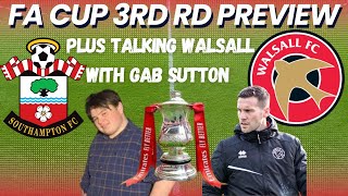 Chatting with Gab Sutton ahead of Southampton v Walsall [upl. by Orwin]