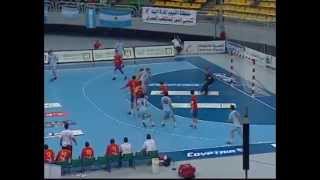 Mundial Junior Balonmano Egito 2009 ArgentinaSimonet 33 [upl. by Maher]