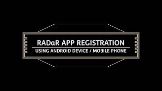 DepED RADaR App Registration Using Android Phone [upl. by Liponis]