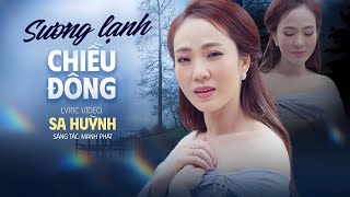 NGÔI SAO SÁNG CỦA DÒNG NHẠC VÀNG BOLERO TRỮ TÌNH  Sương Lạnh Chiều Đông  Sa Huỳnh [upl. by Enelyahs]