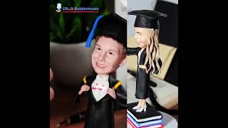 Personalized Bobbleheads  Best Gifts for Grad ceremony [upl. by Etaner204]