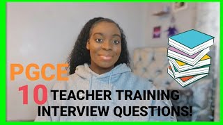 10 EXACT PGCE INTERVIEW QUESTIONS amp ANSWERS FROM MY INTERVIEW  MY PGCE INTERVIEW EXPERIENCE 🍎 [upl. by Ihdin566]