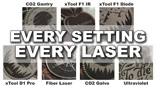 The ULTIMATE Laser Guide to Leatherette  Cutting AND Engraving [upl. by Nalorac]