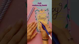 Old pen reusedNotebook paper with Old pen craft ideashortsviralyoutubeshorts [upl. by Nehr]