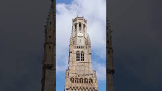 BRUGES Brugge Belgiums most beautiful city in 1 minute [upl. by Guimond]