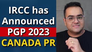 PGP 2023 Intake for CANADA PR Announced by IRCC  Parents and Grandparents Family Sponsorship [upl. by Aihsela]