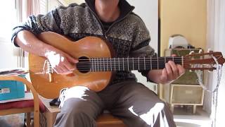 Swedish folk song quotVisa från Utanmyraquot Oh Silent solitude arranged for classical guitar [upl. by Ambler336]