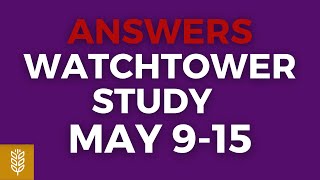 JW English Weekend Meeting 2022  May 915 Public Talk amp Watchtower Study [upl. by Peggir]